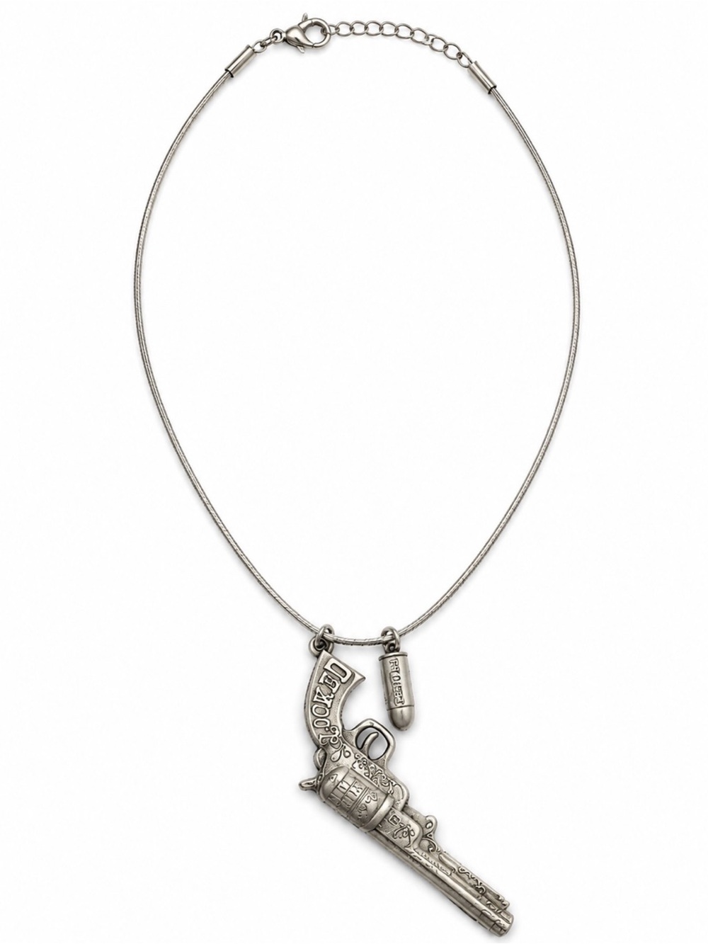 Miranda Lambert Revolver Pendant Necklace - Gun Charm